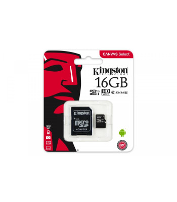 Atminties kortelė Kingston micro SD 16GB Class 10 U1